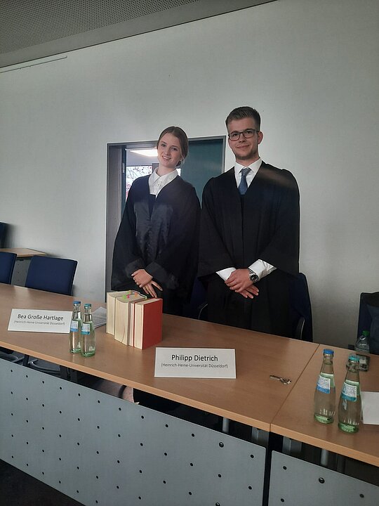 Verteidigung Moot Court 